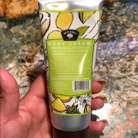 Pineapple + coconut  body cream - Picture 2 of 2